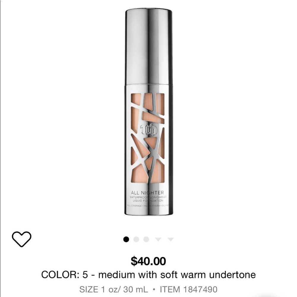 Urban Decay All Nighter Liquid Foundation